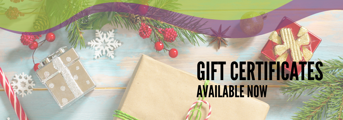 XMAS GIFT CERTS